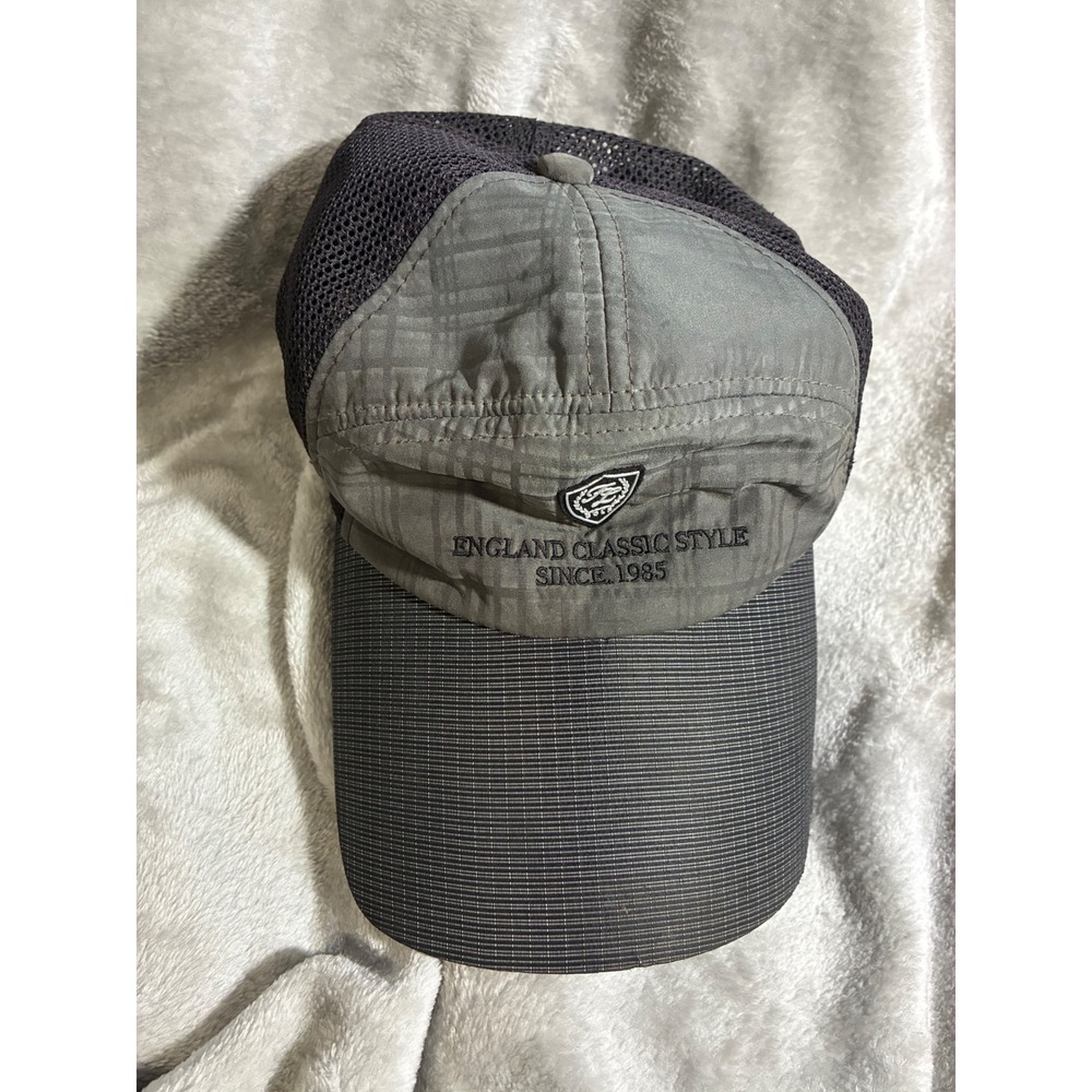 Chunglim England Classic Style Grey Mesh Trucker Hat F-C6514 Adjustable Cap